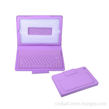 Leather Bluetooth keyboard, measures 21.2*15*2.69cmNew